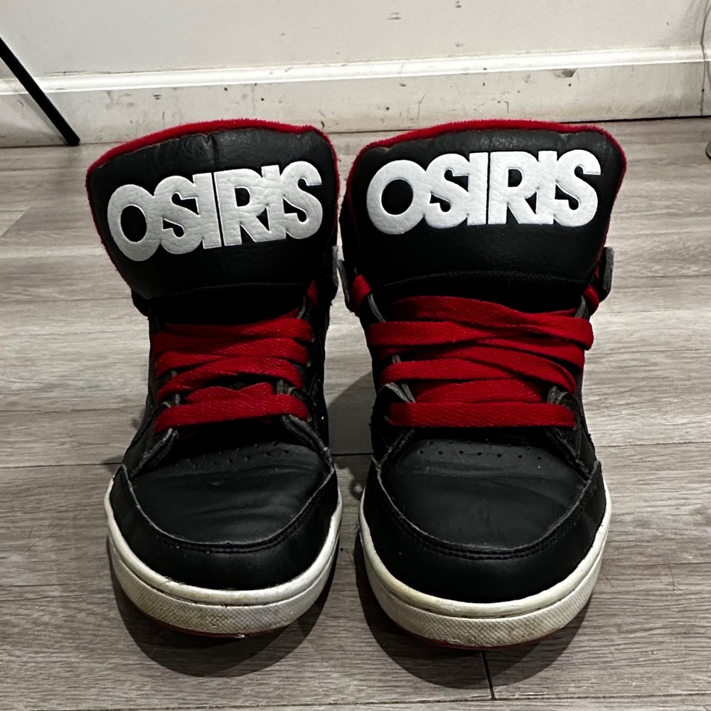 Osiris Convoy Mid Red/Black/White Size 8
